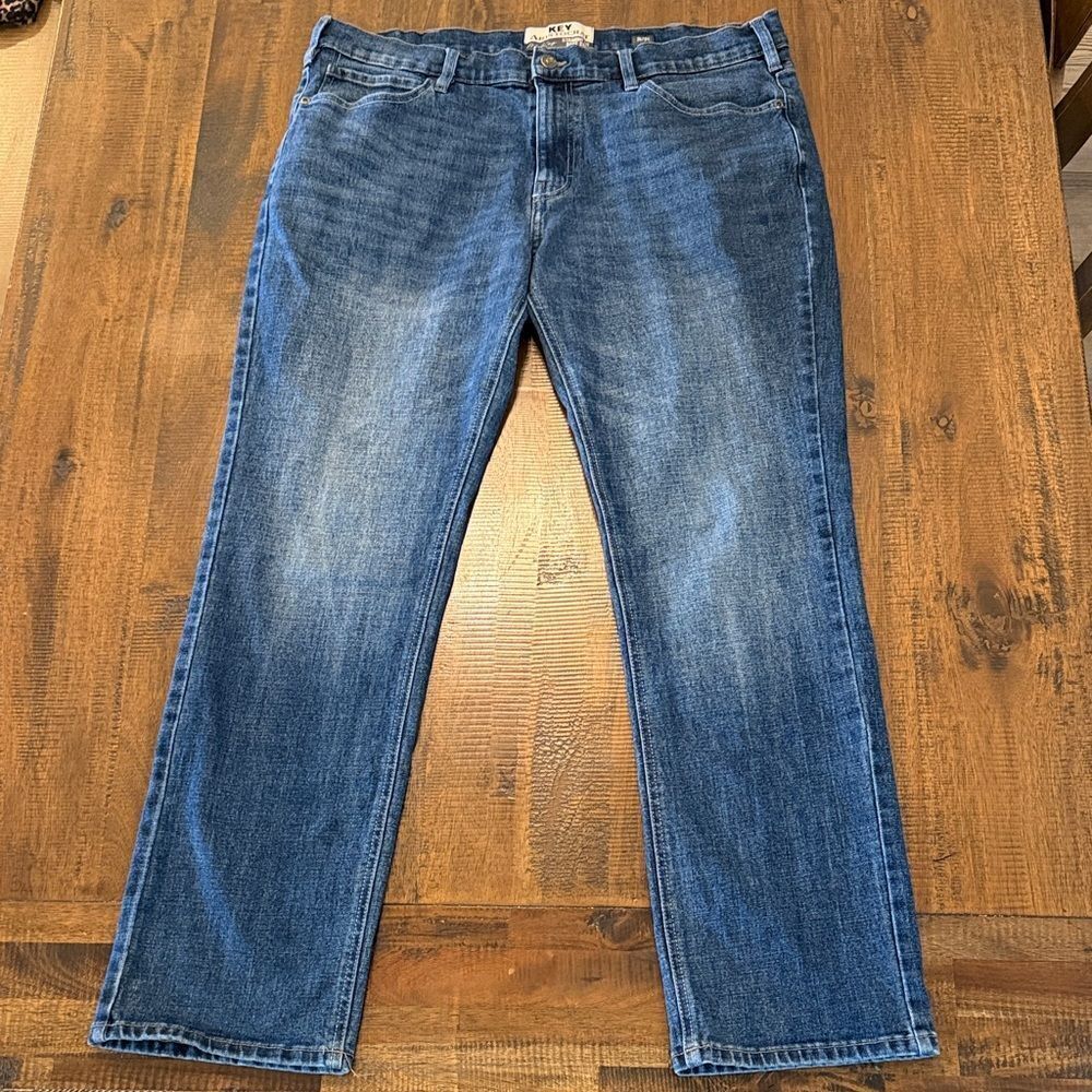 KEY Aristocrat McKey Straight Fit Boot Cut Jeans
